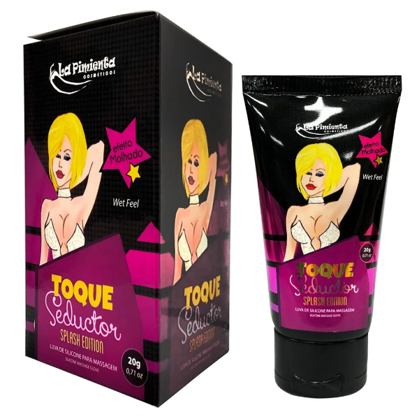 LUBRIFICANTE DE SILICONE TOQUE SEDUCTOR EFEITO MOLHADO
