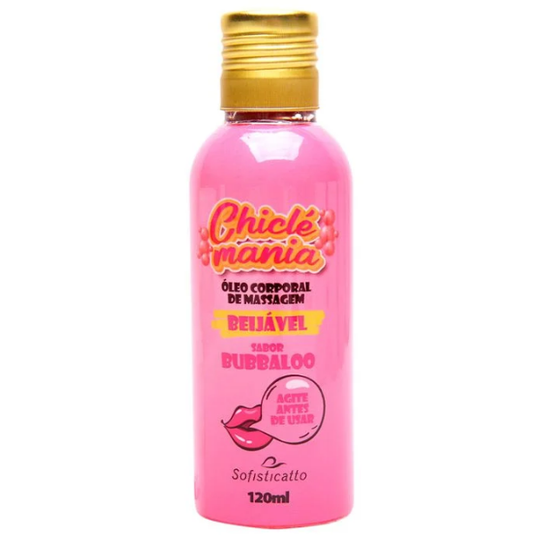 ÓLEO CORPORAL BEIJÁVEL CHICLETE BUBBALOO