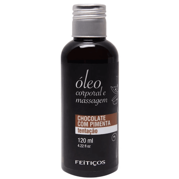 ÓLEO CORPORAL CHOCOLATE COM PIMENTA