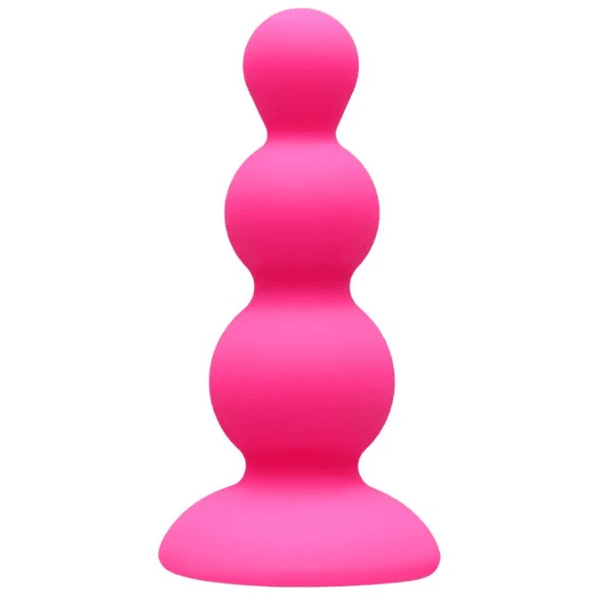 PLUG ANAL DE SILICONE ESCALONADO 