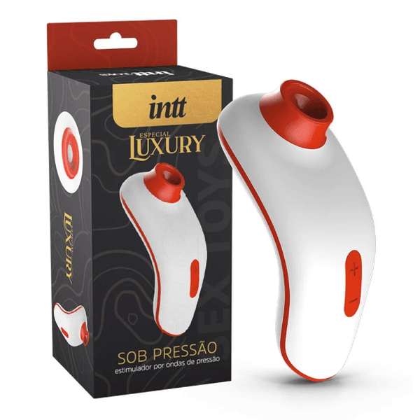 SOB PRESSÃO ESTIMULADOR DE CLÍTORIS LUXURY RED
