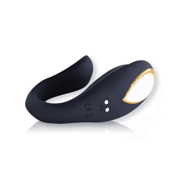 VIBRADOR DE CASAL BLACK GOLD VIA APP
