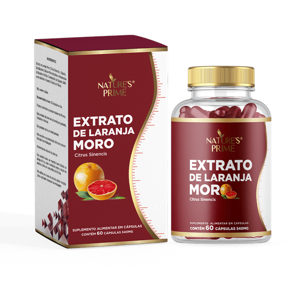 Extrato Laranja Moro 60 Capsulas