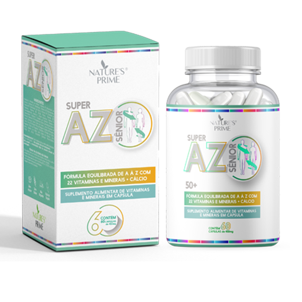 Super AZ Sênior Reposição Vitaminas e Minerais 60 Capsula