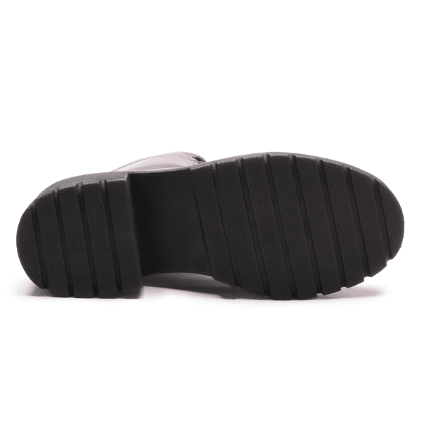 BOTA FEMININA COTURNO EM COURO TRATORADA 40F125-CAFE