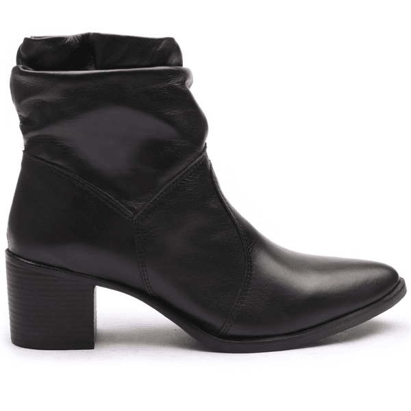 BOTA FEM COURO CANO SANFONADA PRETO-5494