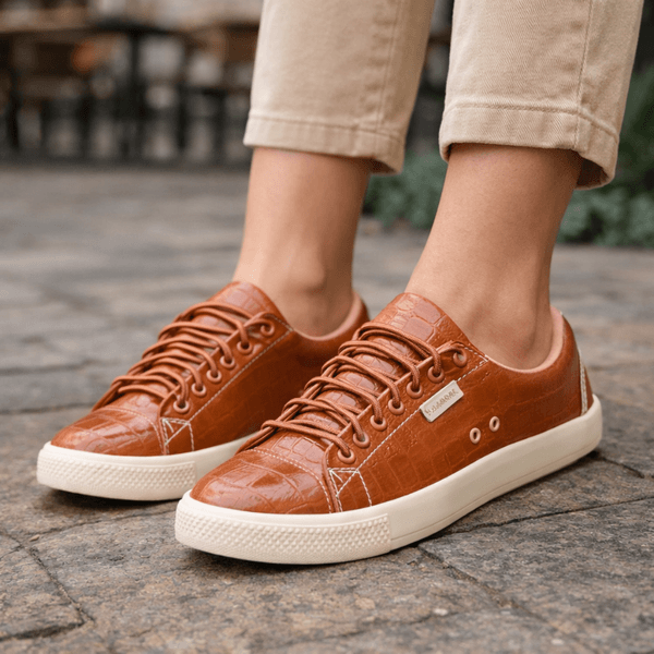 Tênis Casual Feminino Versátil Elegante Confortável