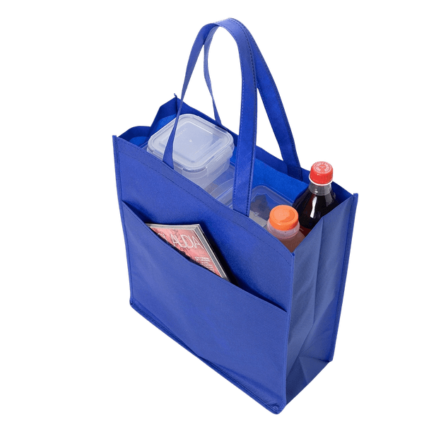 Sacola personalizada de TNT com bolso