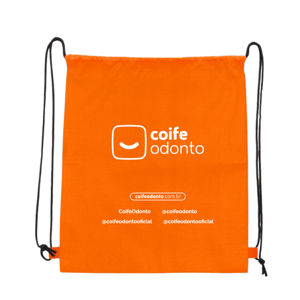 Mochila Saco Promocional Personalizada Coife Odonto