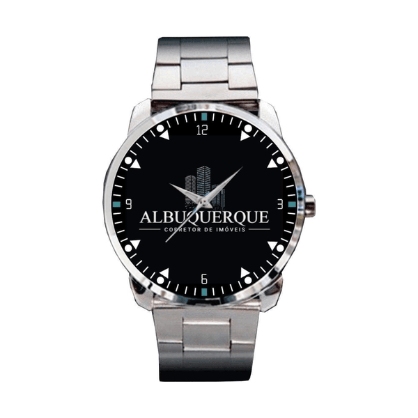 Relogio de pulso personalizado - premium