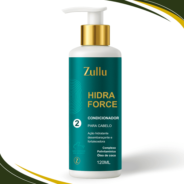 Condicionador Hidratante Zullu 120ml – Nutrição Avançada, Maciez Imediata e Redução de Frizz