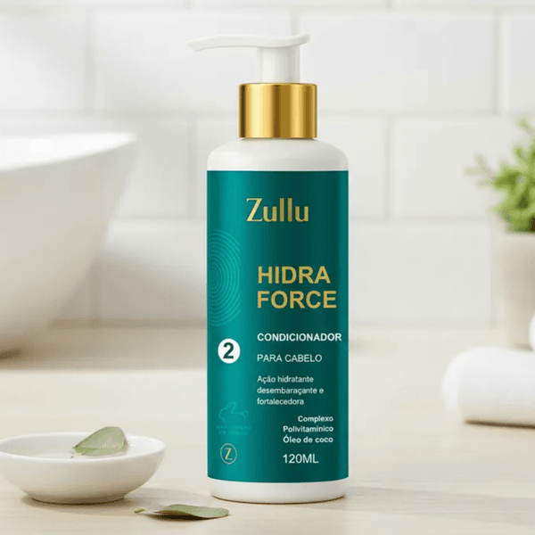 Condicionador Hidratante Zullu 120ml – Nutrição Avançada, Maciez Imediata e Redução de Frizz