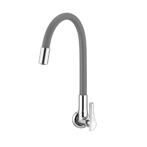 Torneira Lorenzetti Parede Bica Flexível Cinza (Gray)