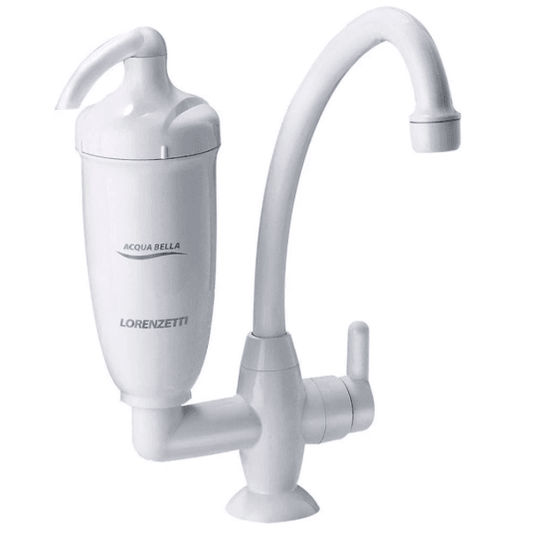 Torneira Purificador Lorenzetti Acquabella Branca de Mesa 