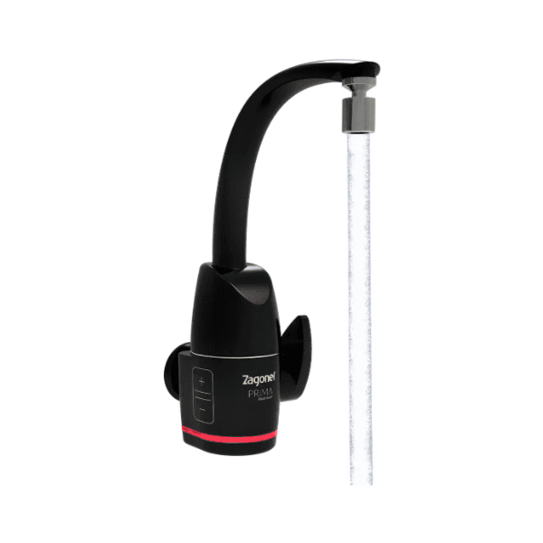 Torneira Elétrica Zagonel Prima Black 5500W 220V com Comando Eletrônico