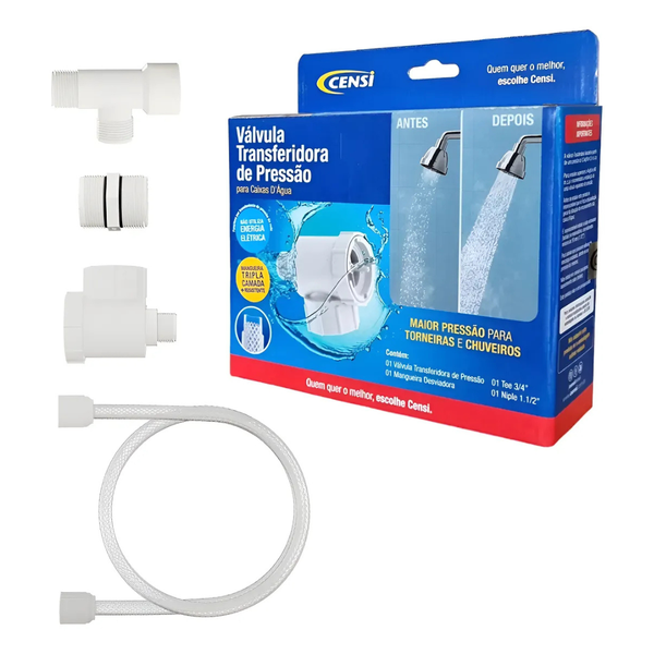 Válvula Transferidora de Pressão para Caixa D’água Censi – Controle Automático de Reabastecimento