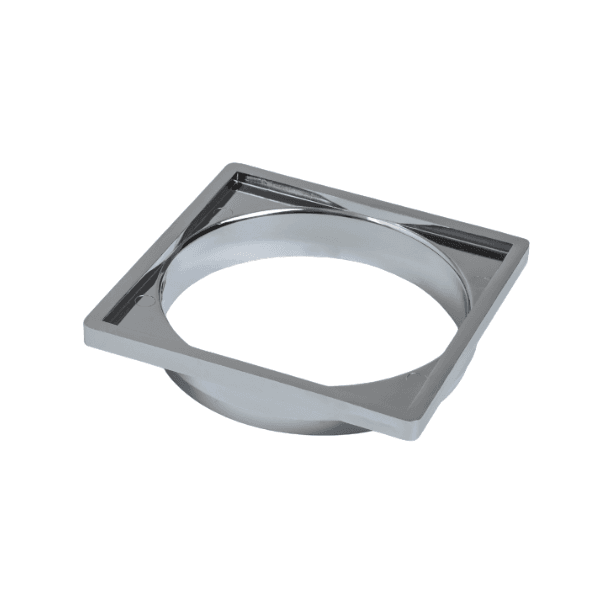 Porta Grelha Quadrado Cromado N° 63 Caixa Sifonada Krona Dn 150mm