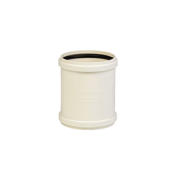 Luva de Correr Para Tubo Esgoto Krona 100mm Dn 100 4 polegada