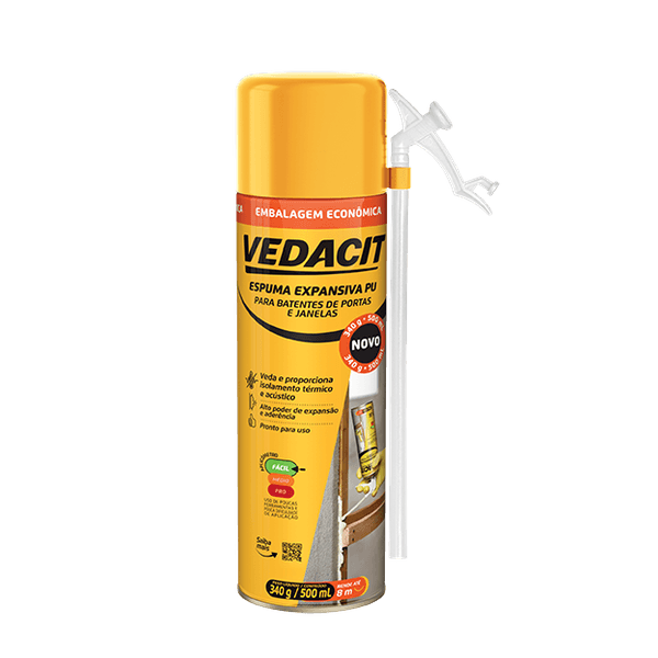 VEDACIT ESPUMA EXPANSIVA PU AER 340G / 500 ML 