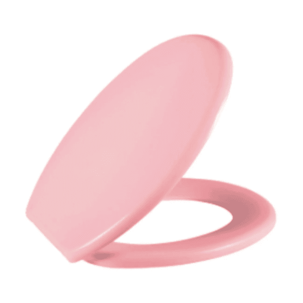 Assento Sanitário Oval Plástico Rosa 1 Astra Modelo TPJ/AS*RS1