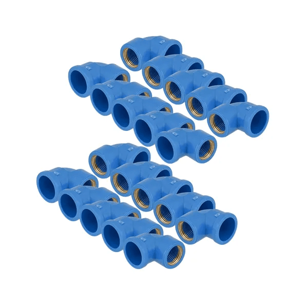 Kit 20 Peças – Joelho 90° Krona Soldável com Bucha de Latão 25mm x 3/4