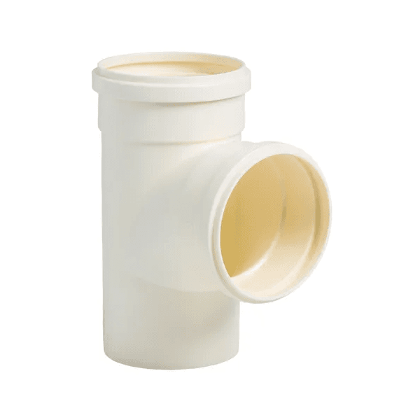 Tê Esgoto Pvc Dn 40x40mm 1 1/2 Branco Krona