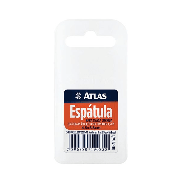 Espátula Plástica Atlas 4,5 cm