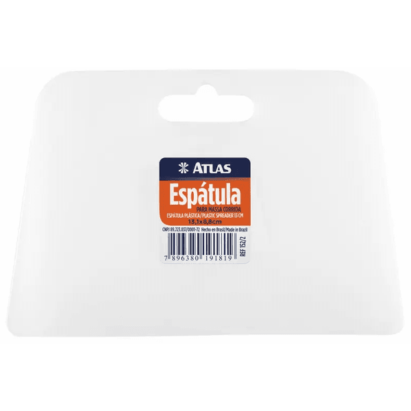 Espátula para Massa Plástica 13.1cm Atlas