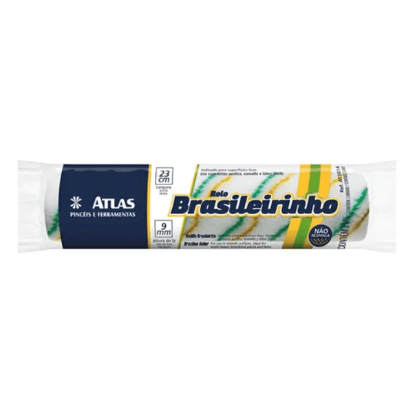 Rolo de Pintura Atlas Brasileirinho 23cm