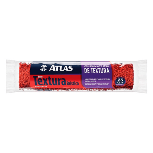 Rolo Textura Rústica 23cm Profimax - Atlas