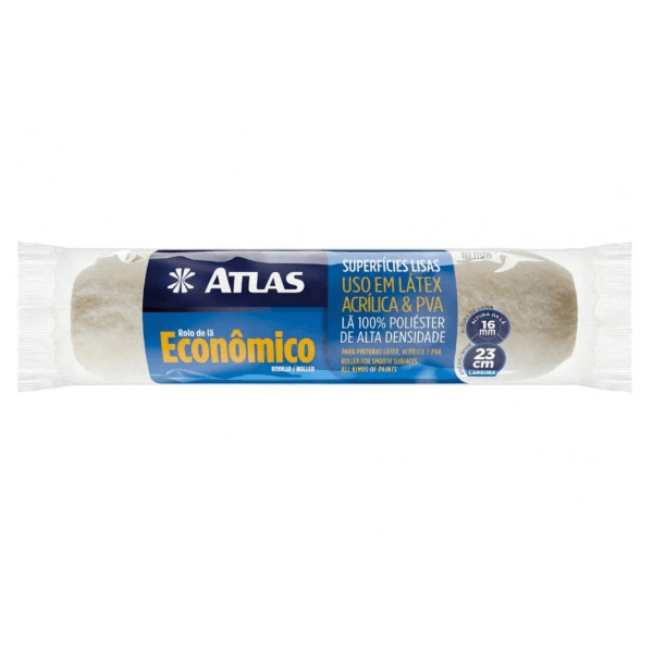 Rolo de Lã Sintético Atlas Econômico 773/19 23cm
