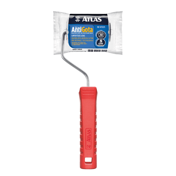 Rolo Para Pintura De Poliamida Antigota 5cm AT321/5 Atlas