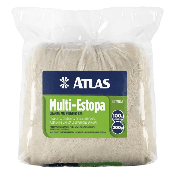 Estopa de Algodão 200g Atlas