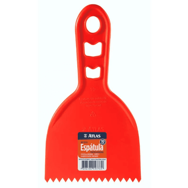 Espátula de Plástico Dentada 10cm REF-151/10 Atlas