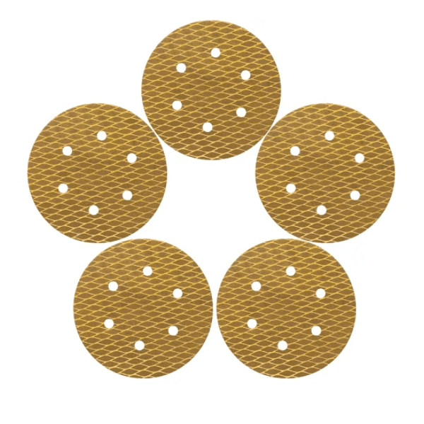 Disco Abrasivo Papel 150mm Grão 220 com 5 Peças - AT515-220 Atlas