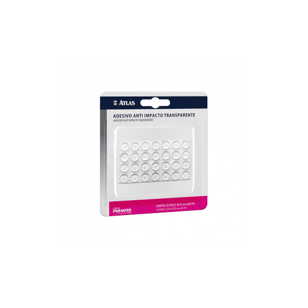 Adesivo Anti Impacto 8x2,2mm 28pc Pvc Primafer Pr2141