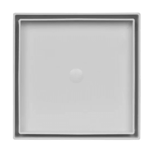 Ralo Oculto Para Banheiro Anti-inseto 10cmx10cm Astra Quadrado Br