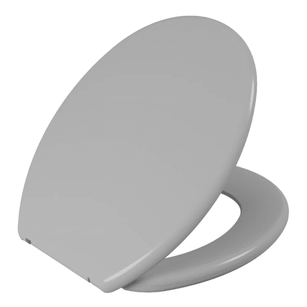 Assento Sanitário Oval Soft Cinza 2 Astra
