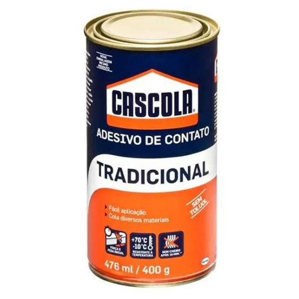 Cascola Cola Tradicional sem Toluol 1x400g