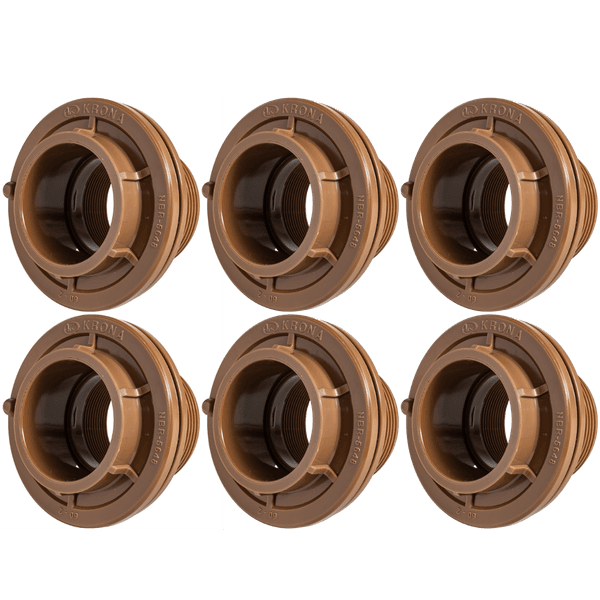Adaptador Soldável para Caixa de Água Krona 60mm x 2 – Pacote com 6 Peças