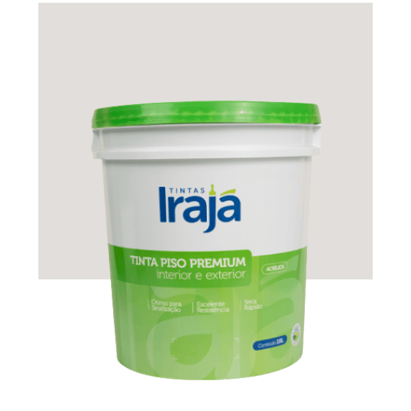 Tinta Piso Premium Irapiso Branco Iraja Balde 18L