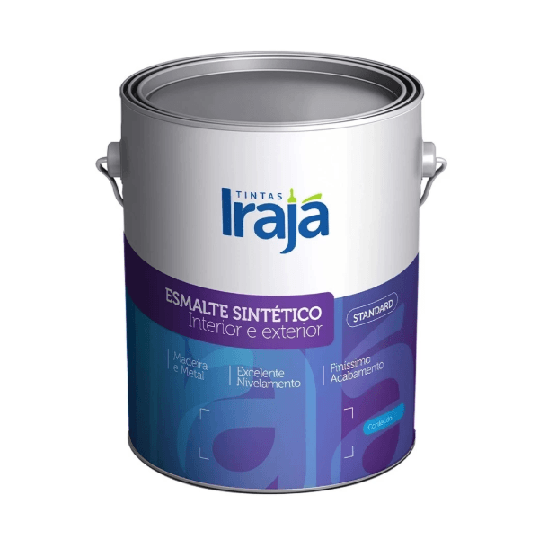 Tinta Esmalte Sintético Standard Branco Bilhante Irajá 3,6 L