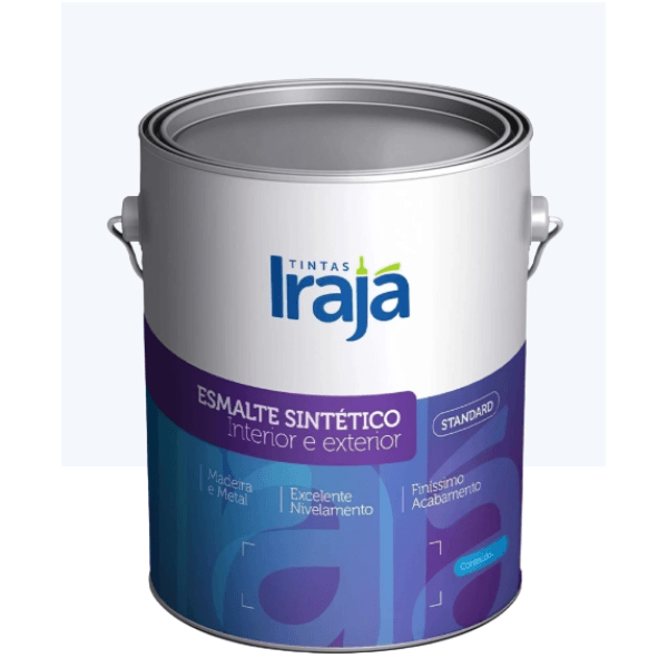 Tinta Esmalte Sintético Standard Branco Fosco Irajá 3,6L