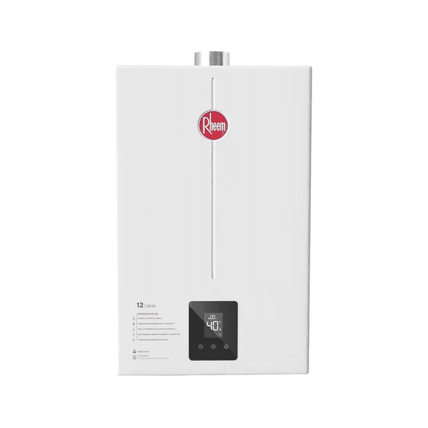 Aquecedor De Água A Gás Digital Rheem 12 Litros Gn Cor Branco