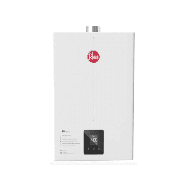 Aquecedor De Água A Gás Digital Rheem 15 Litros Gn Gás Natural