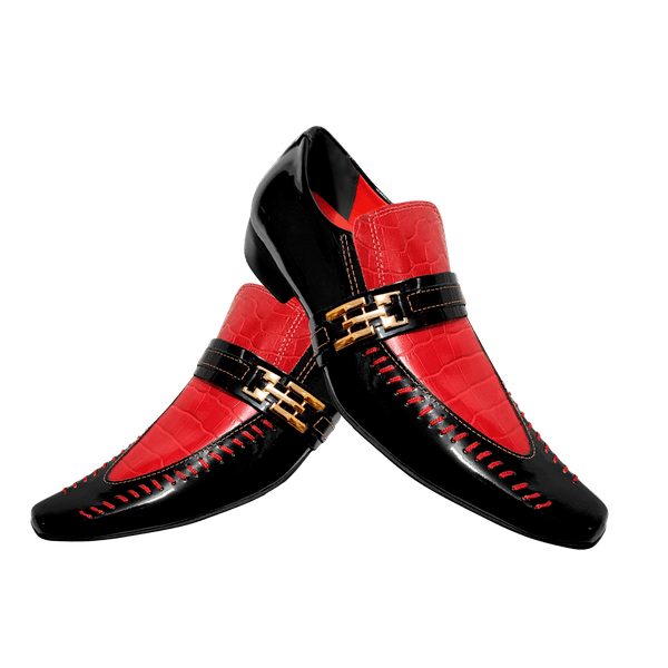 Sapato Social Masculino Vermelho