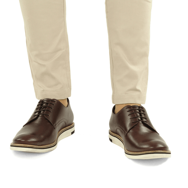 Sapato masculino Derby Hugh | Damasco | Barão Alpha