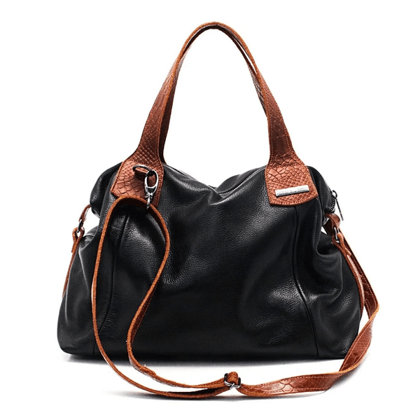 Bolsa Feminina Grande Couro Legítimo Bovino + Carteira | Daniella Marques |  Bolsas Femininas em Couro