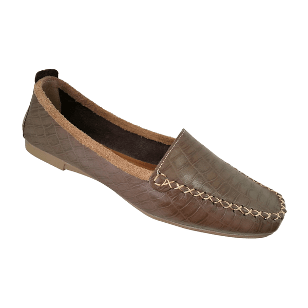 mocassim feminino caramelo