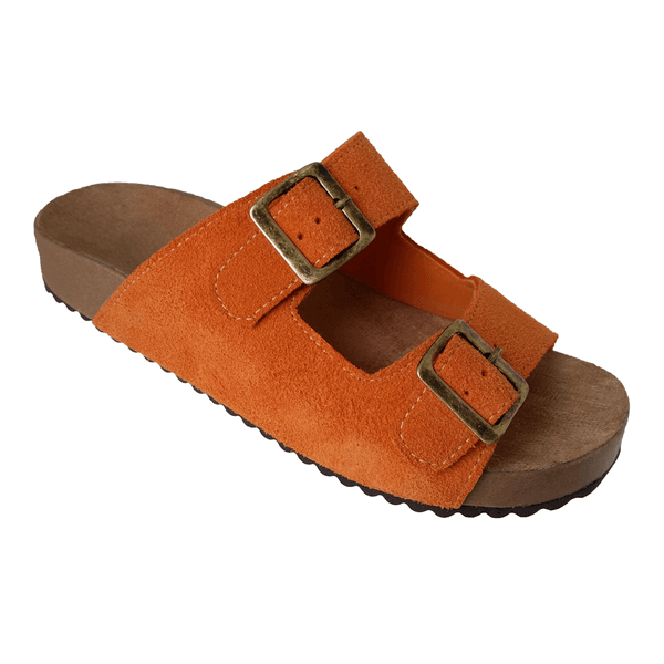 Sandalia birken de couro clearance